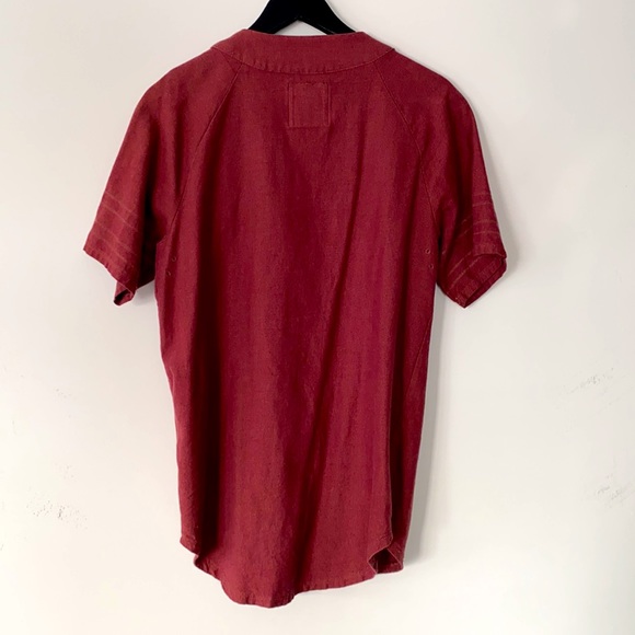 Burgundy Jersey Shirt - Picture 2 of 3